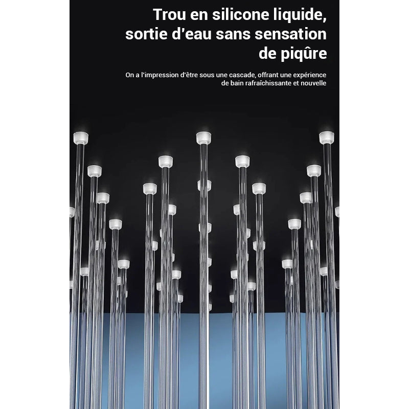 Pommeau de douche anti calcaire grand