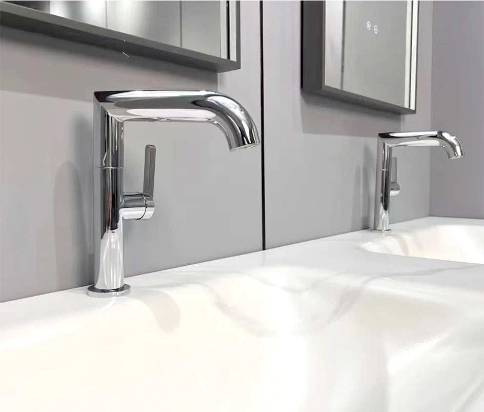 Mitigeur lavabo rotatif