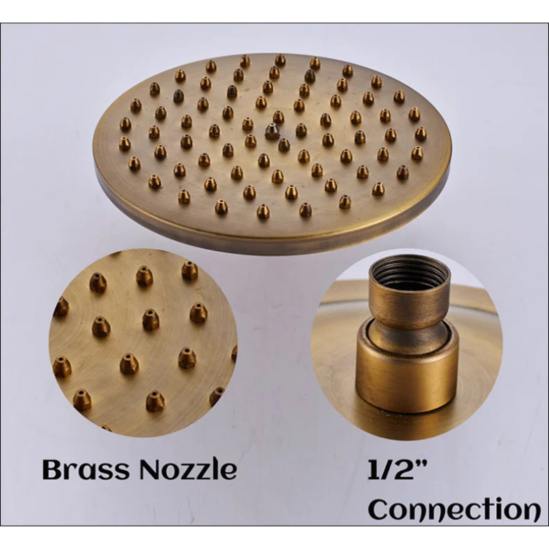 Colonne de douche rétro réglable