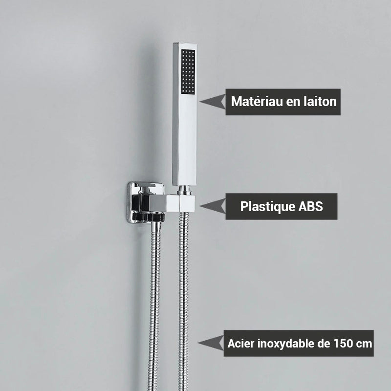 pommeau de douche anti calcaire élégant