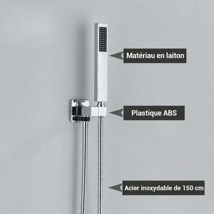 pommeau de douche anti calcaire élégant