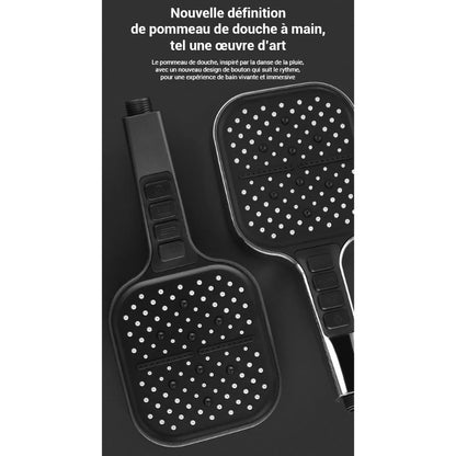 Pommeau de douche anti calcaire grand