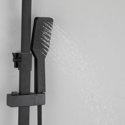 Colonne de douche carrée murale