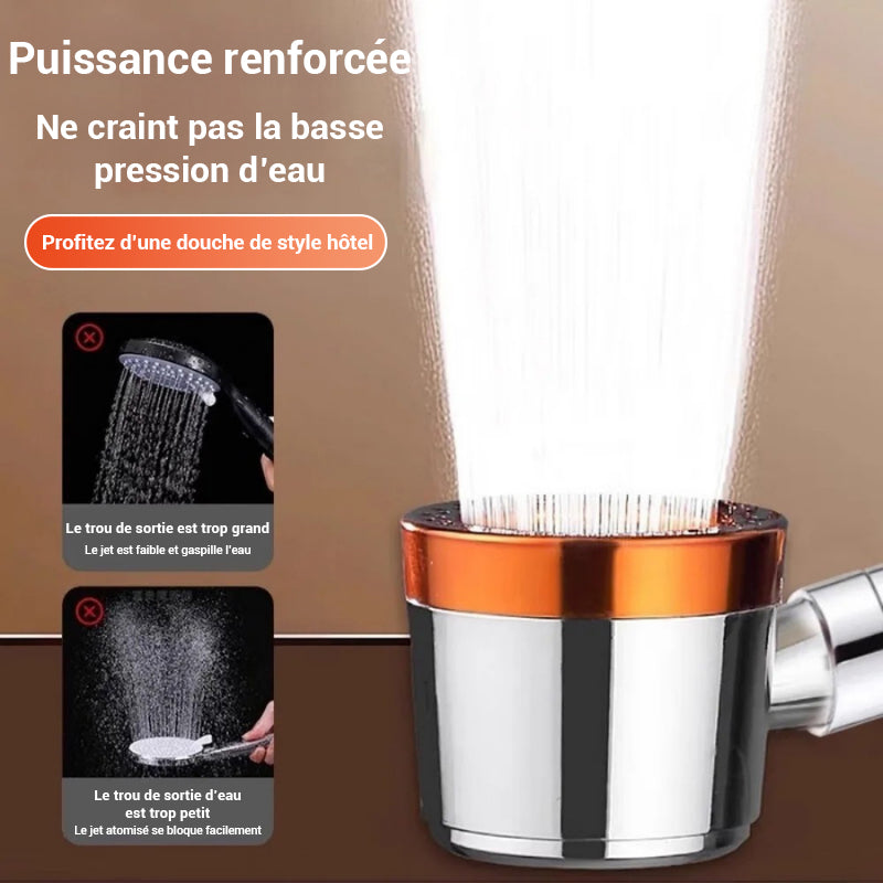 Pommeau de douche filtrant avec 5 modes