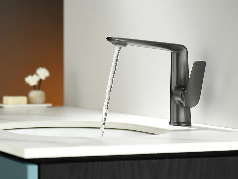 Mitigeur lavabo rectangle