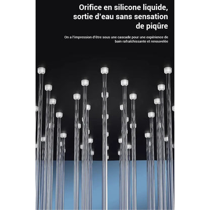 Pommeau de douche haute pression avec boutons