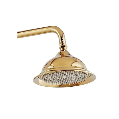 Colonne de douche rétro en or
