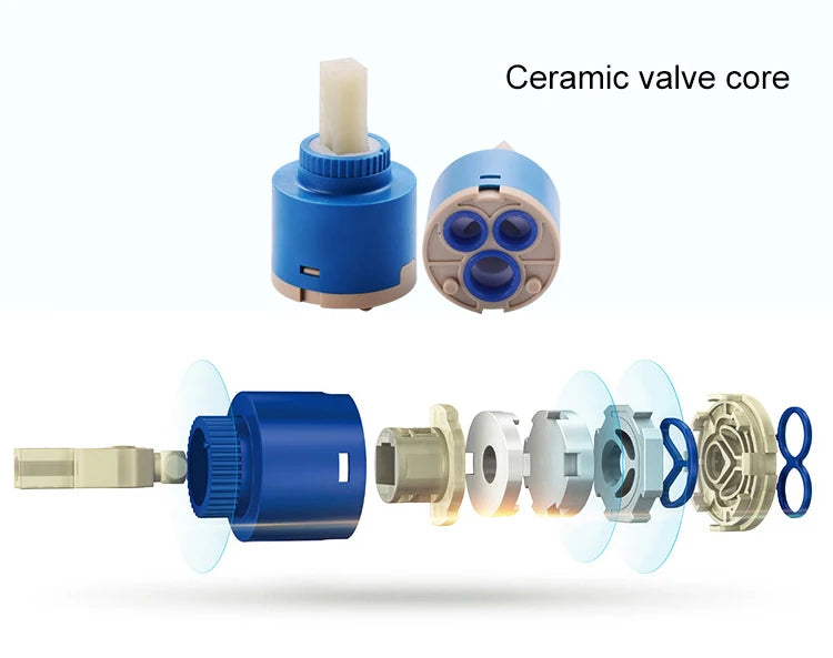 Mitigeur baignoire rétro