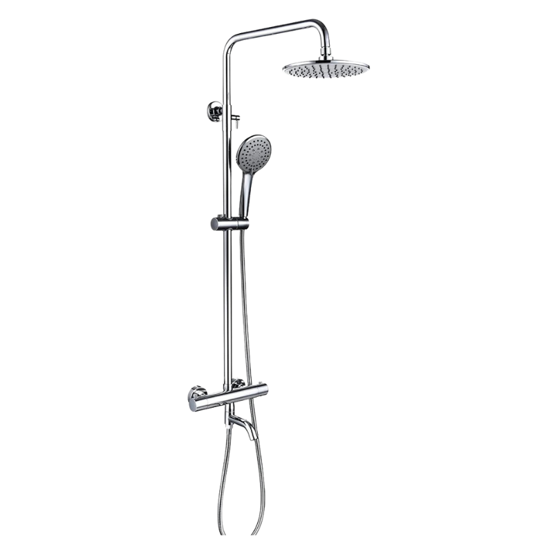 Colonne de douche en inox élégante