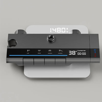 Colonne de douche laiton LED