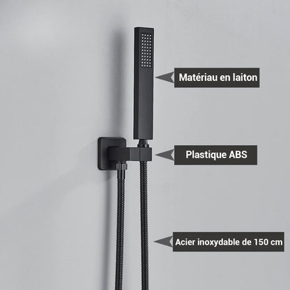 pommeau de douche anti calcaire élégant