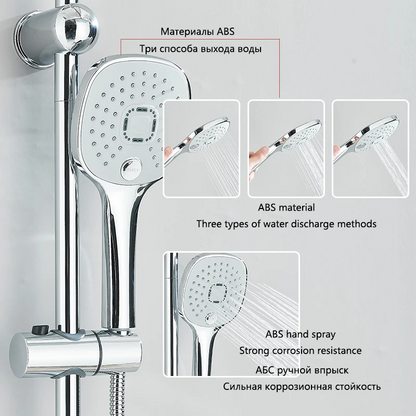 Colonne de douche pour baignoire sans robinet