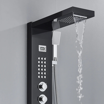 Colonne de douche hydromassante écran