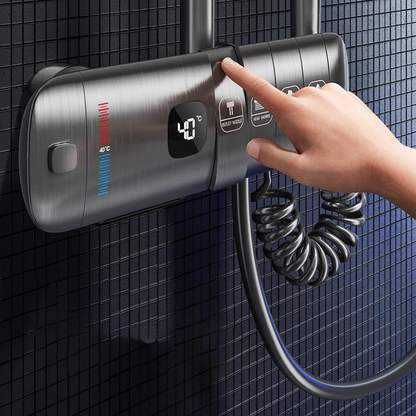 Colonne de douche thermostatique avec affichage numérique