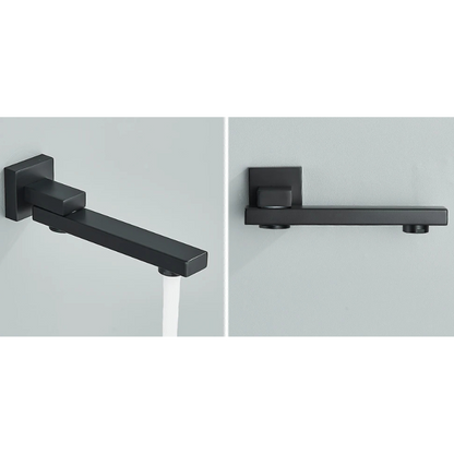 Colonne de douche encastrable avec bec déverseur