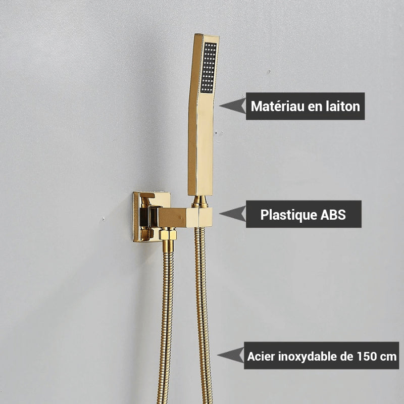 pommeau de douche anti calcaire design