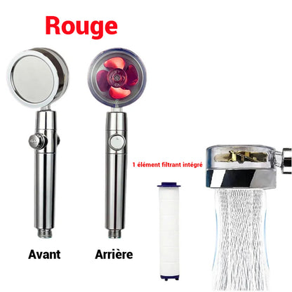 Pommeau de douche filtrant design