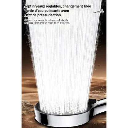 Pommeau de douche haute pression rond