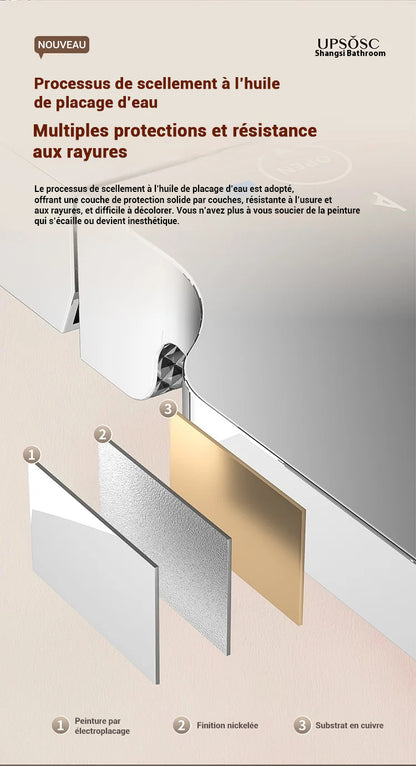 Mitigeur douche avec verseur cascade