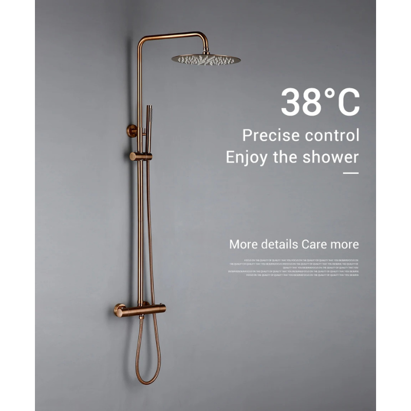 Colonne de douche cuivre mécanique