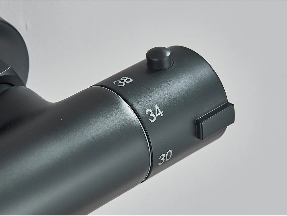 mitigeur thermostatique mural bec haut