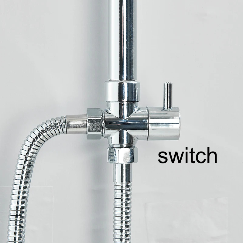 Colonne de douche pour baignoire sans robinet