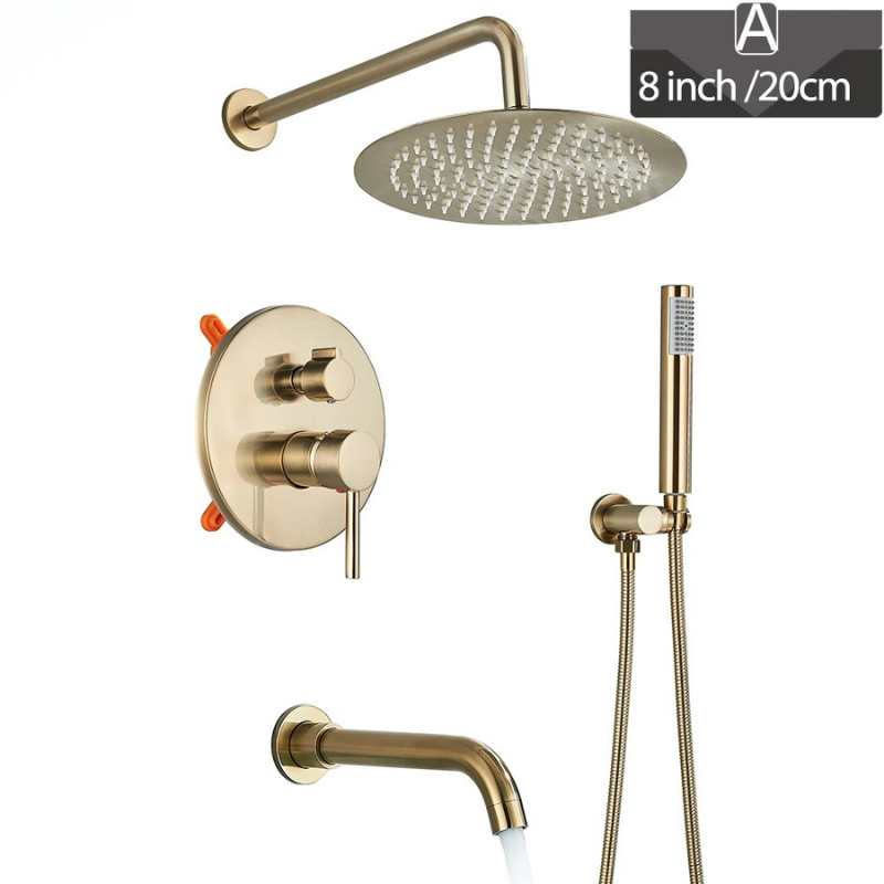 Colonne de douche encastrable 3 voies