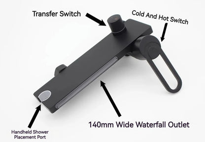 Mitigeur douche avec tablette