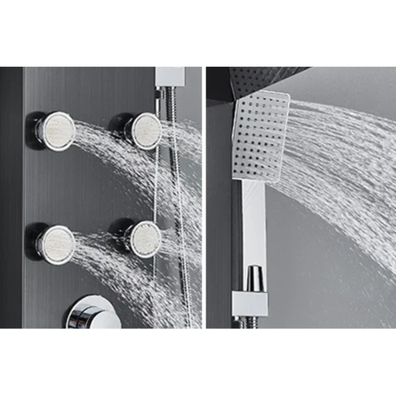 Colonne de douche hydromassante affichage numérique