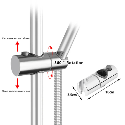 Colonne de douche en inox sans robinet