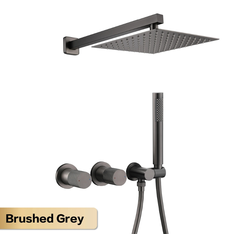 Colonne de douche laiton sensation pluie