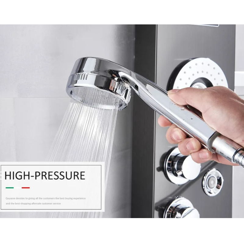 Colonne de douche hydromassante avec bidet