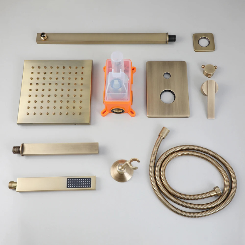 Colonne de douche rétro murale