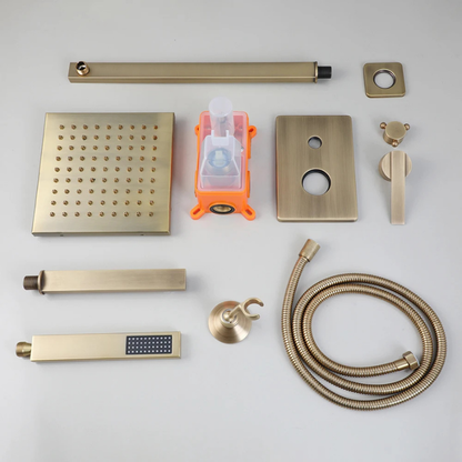 Colonne de douche rétro murale