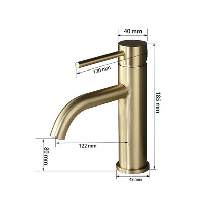 Mitigeur lavabo bec long