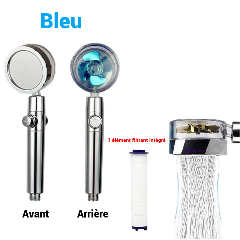 Pommeau de douche filtrant design