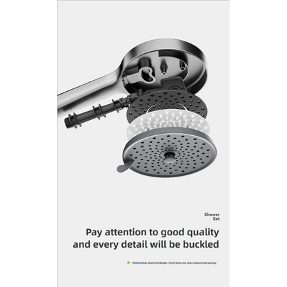 Colonne de douche pour baignoire avec commande rotative