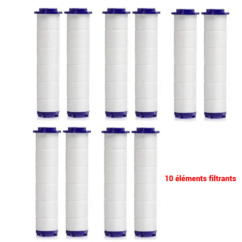 Pommeau de douche filtrant design