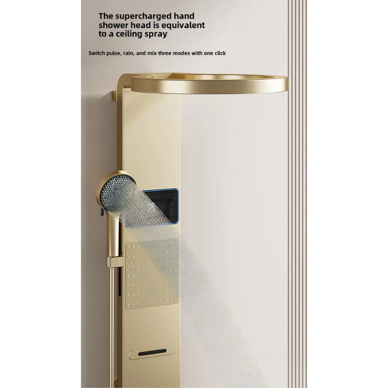 Colonne de douche hydromassante détente