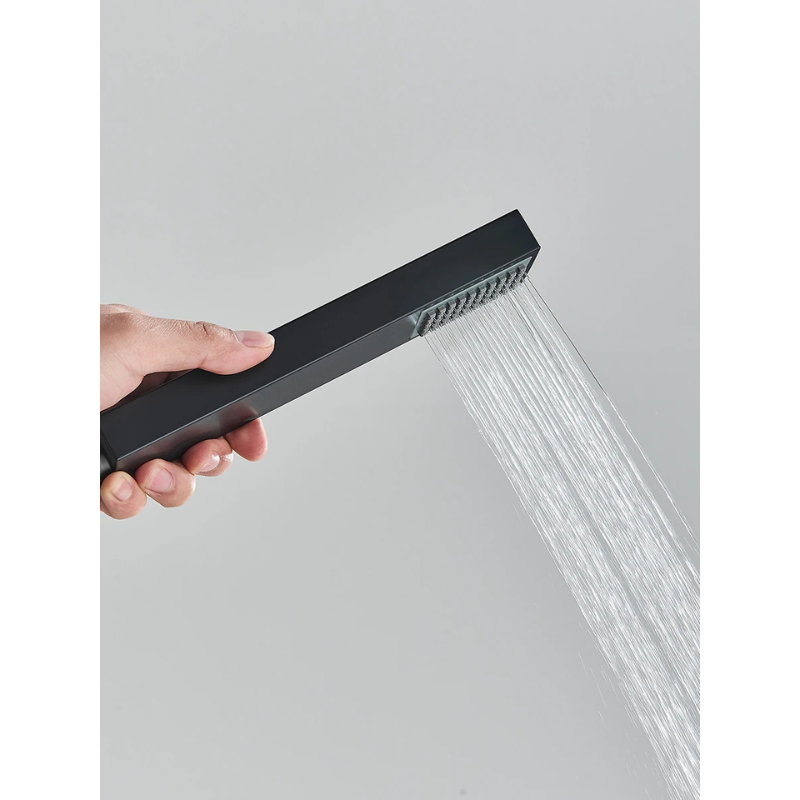 Colonne de douche noire mate