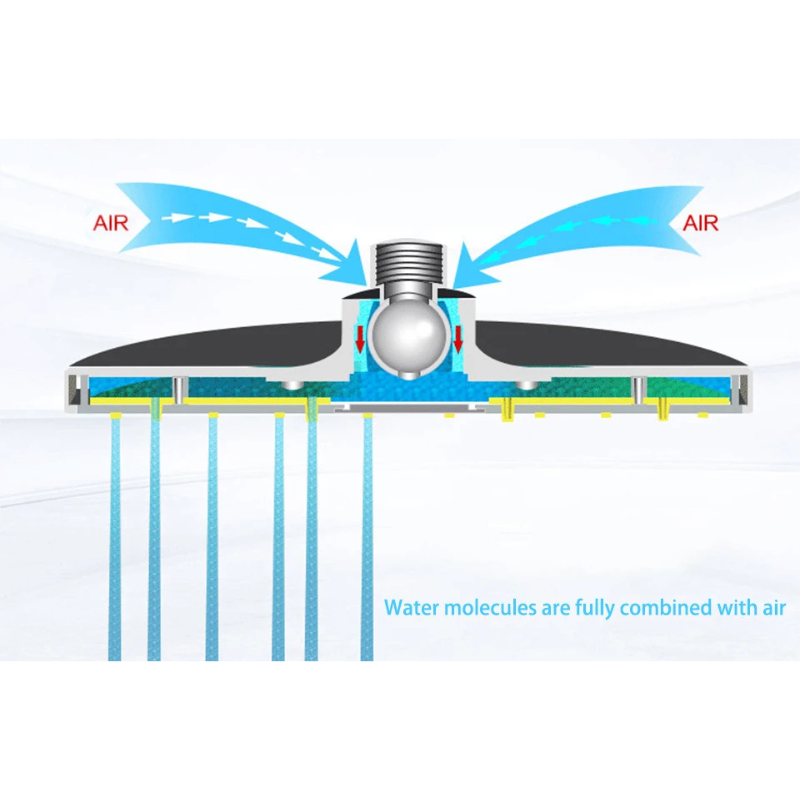 Colonne de douche laiton minimaliste