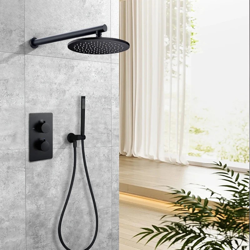 Colonne de douche avec mitigeur chic