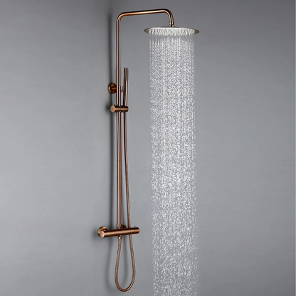 Colonne de douche avec mitigeur pluie