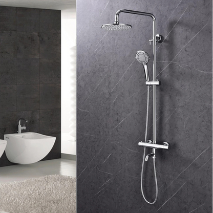 Colonne de douche avec mitigeur raffinée