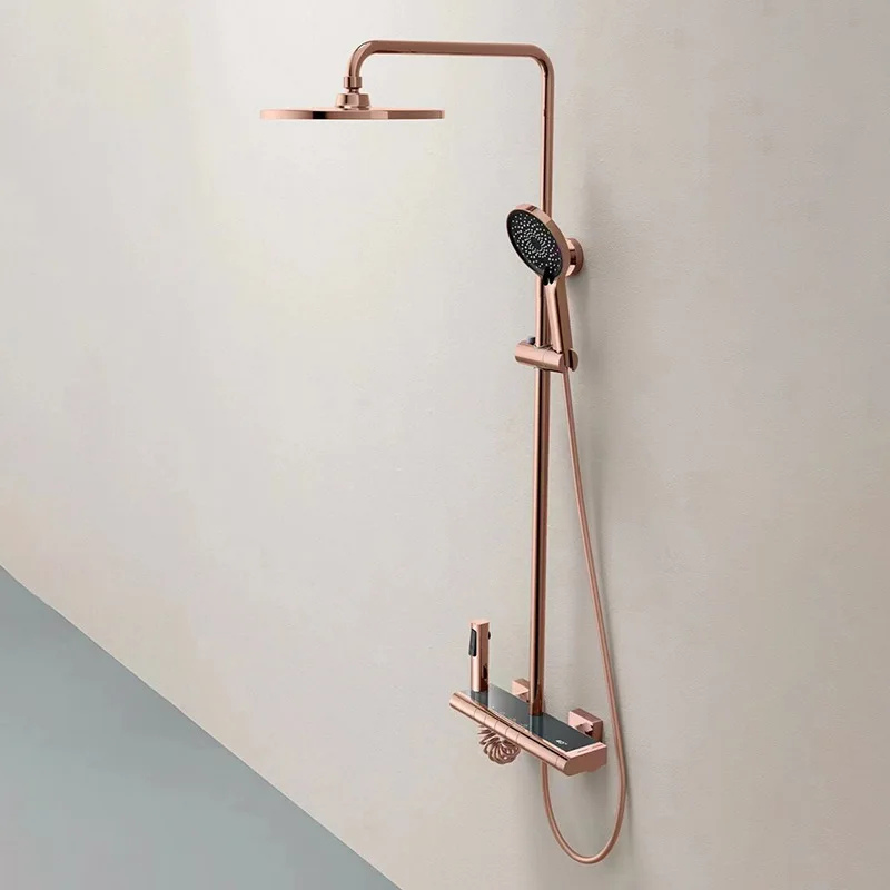 Colonne de douche cuivre 3 fonctions
