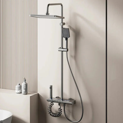 Colonne de douche pour baignoire avec écran 