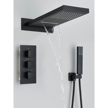 Colonne de douche thermostatique murale