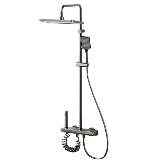 Colonne de douche pour baignoire avec écran