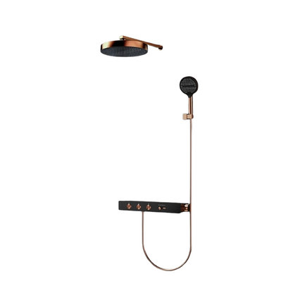 Colonne de douche thermostatique ciel de pluie