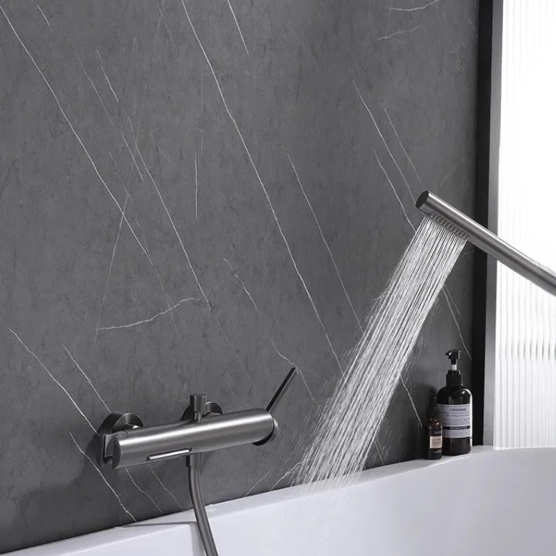 Mitigeur baignoire or